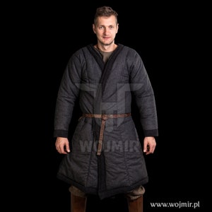 Haithabu klappenrock, HEDEBY coat, Viking reenactment caftan, 100% natural wool.
