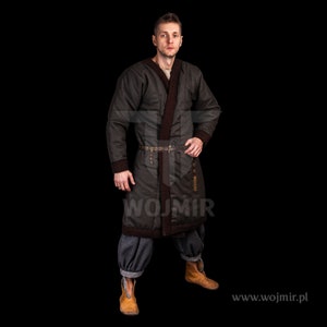 Haithabu caftan, Hedeby, Viking reenactment, 100% natural wool, made by WOJMIR