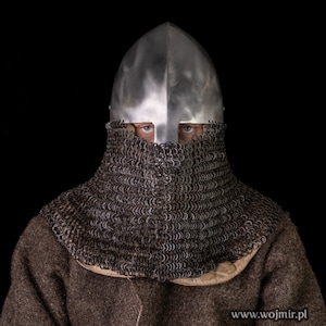 Norman / Lednica helmet, face covered, great for reenactment, viking style