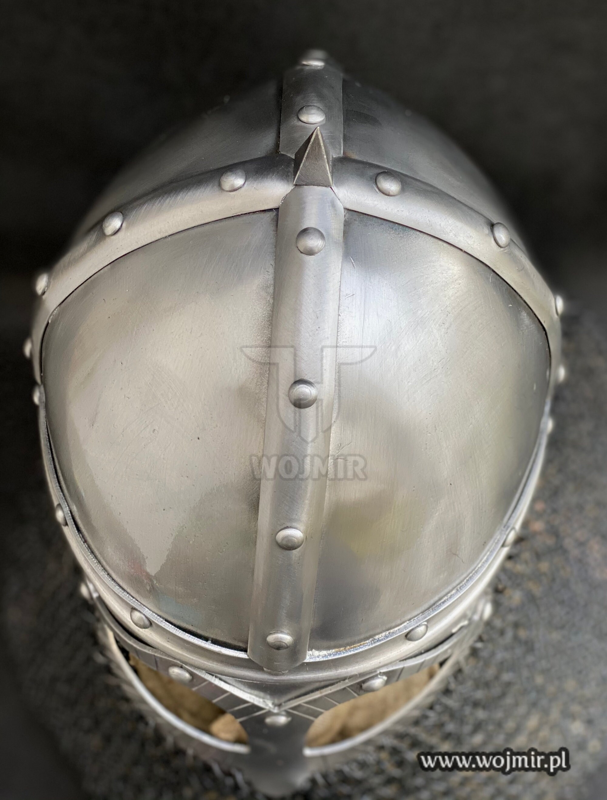 ヴァイキング　ヘルメット　Gjermundbu バイキングヘルメット、Gjermund、Gjermundbuヘルメット、厚さ