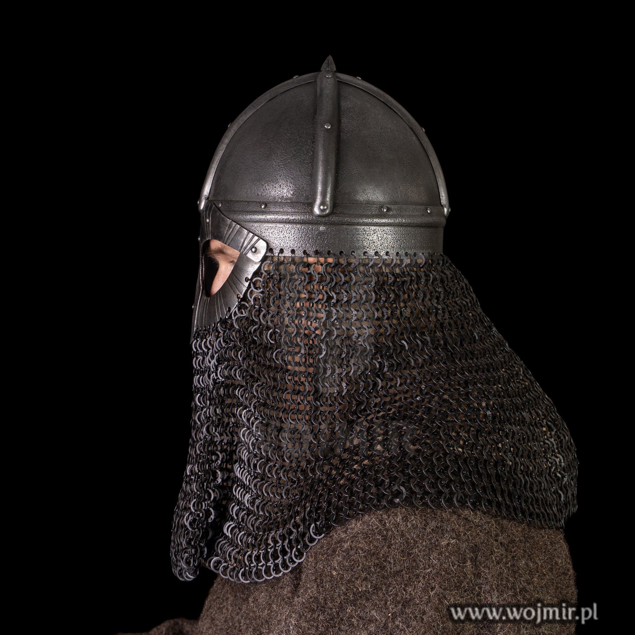 ヴァイキング　ヘルメット　Gjermundbu Gjermundbu helmet - black | Wojmir %