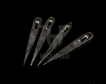 Aguja de cuerno para encuadernación de naale / para recreación histórica / aguja medieval / vikinga