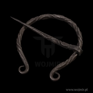 Fibula type 1, Iron cloak pin, great for Viking clothes by Wojmir