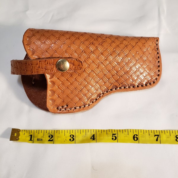 Custom Pistol Holster Leather