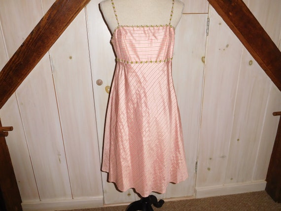 Vintage Isabel Ardee pink sun/cocktail dress - image 3