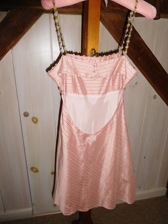 Vintage Isabel Ardee pink sun/cocktail dress - image 8