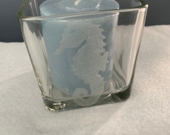 Seahorse Candle Holder