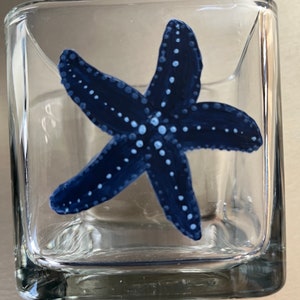 Beautiful starfish candle holder is stunning in any coastal decor or beach theme. image 1