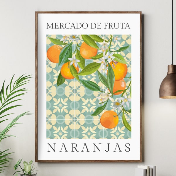 Spanish Kitchen Art Etsy