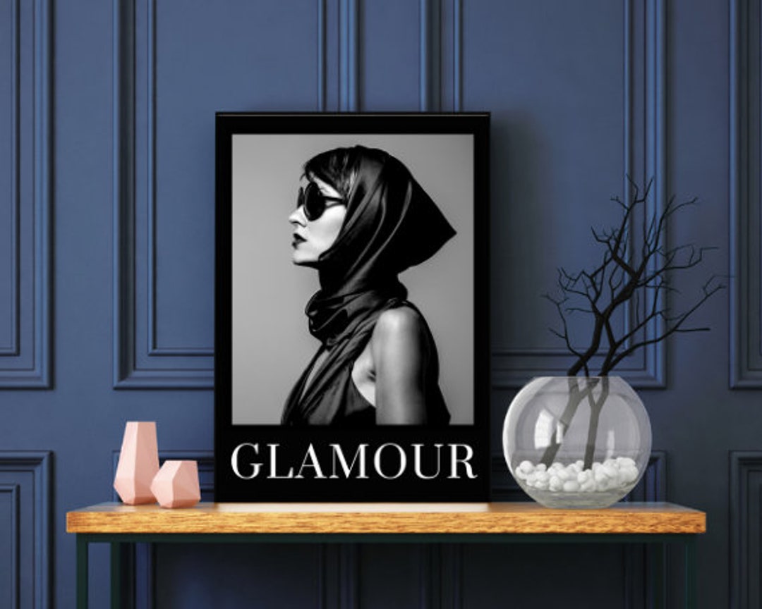 Glamour Fashion Art Print, Fashion Wall Art, Fashion Photography Print ...