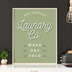 Printable Vintage sage green Laundry Art print, Utility room home decor, laundry wall art, LAUNDRY room decor, digital download cheap wall