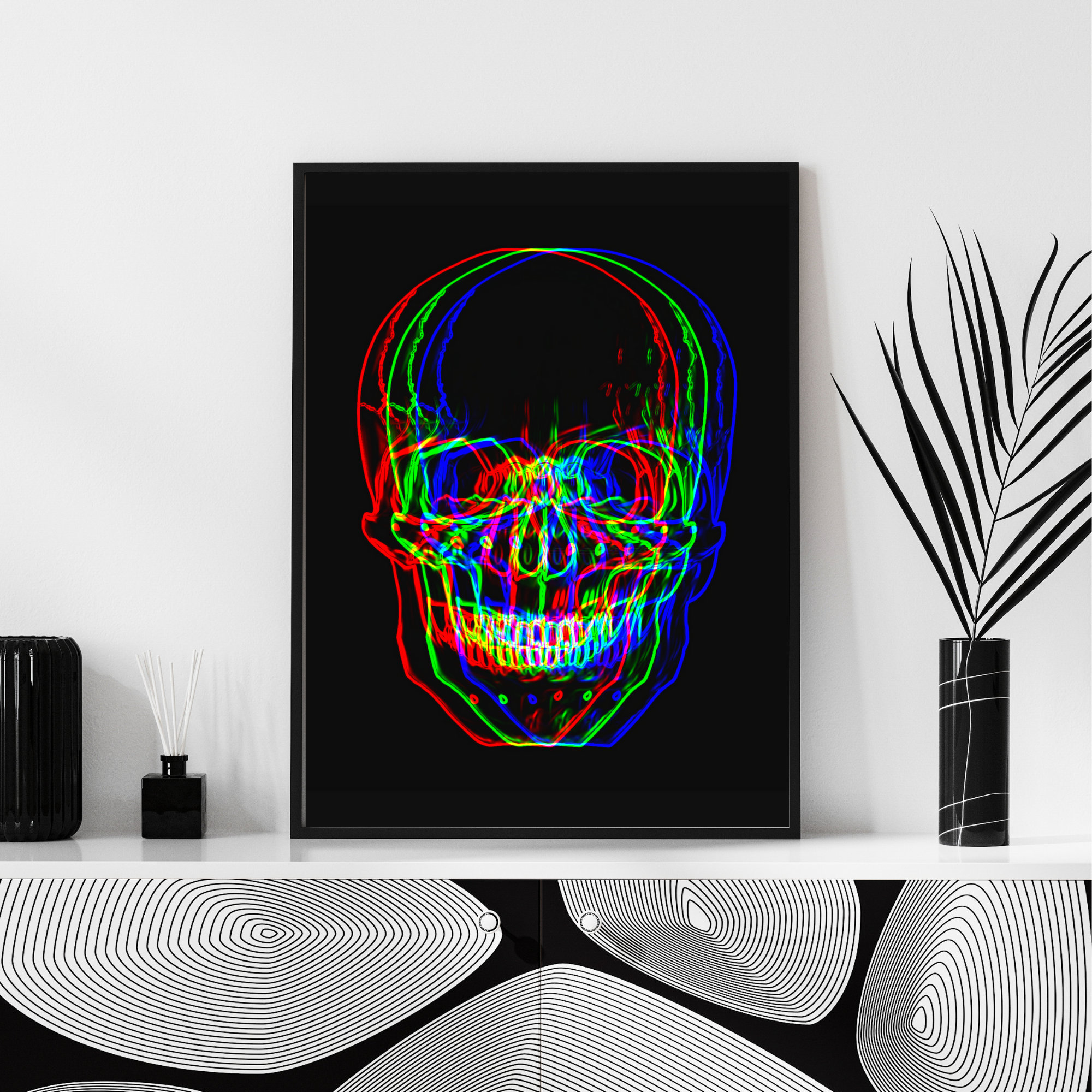 Wall Art Print Glitch Legendary, Gifts & Merchandise