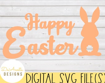 Frohe Ostern svg; Ostern svg; Osterhase svg; Hase svg; Ostern Shirt Design; Niedlicher Hase svg; Hoppy Ostern svg; Cricut svg; Geschnittene Datei