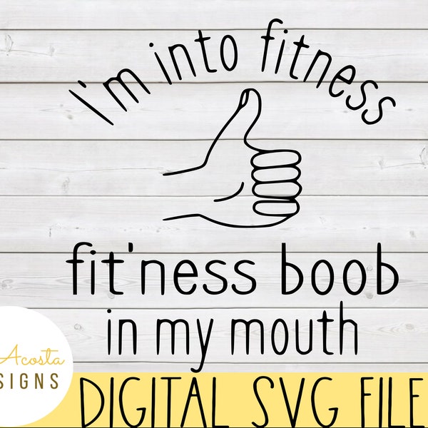 I'm Into Fitness svg; Funny Baby svg; Funny Infant Bodysuit svg; Breastfeeding svg; Funny Breastfeeding svg; Baby Bodyruit Design; Cricut