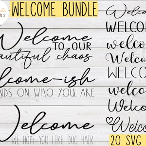 Welcome Sign svg Bundle; Welcome svg; Home Sign svg; Welcome Sign svg; svg Bundles; Home svg; Home svg Bundle; Funny Welcome svg; Cricut svg