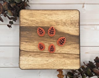 Oak Leaf Clay Cutters set of 5