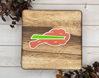 Buffalo Wing Magnet | Buffalo Football Fridge Magnet | Chicken Wing Magnet | Buffalo Fan Gift | Game Day Decor | Set of 1 or 3