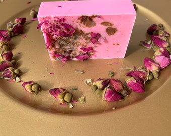 Love Me Down- Rose/Rose hip beauty bar