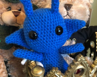 Hand Crocheted Cornish Pixie Doll