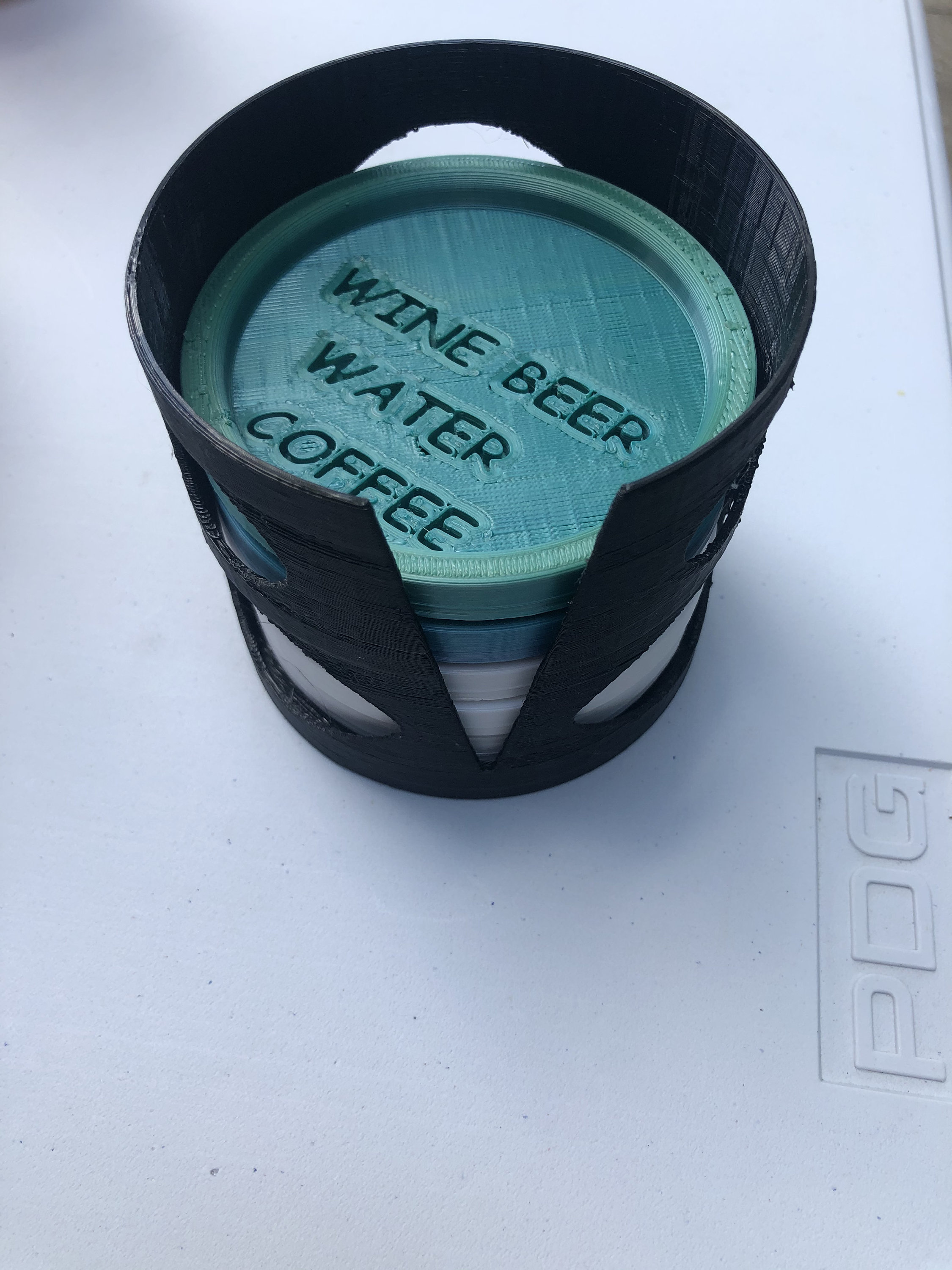 COASTERS With HOLDER CUSTOMIZABLE Etsy New Zealand