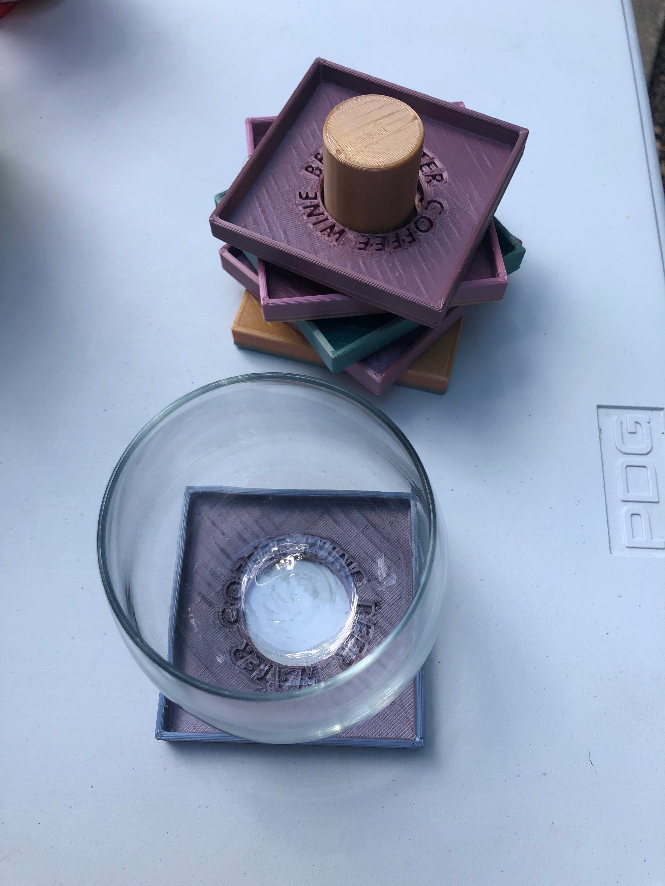 COASTERS With HOLDER CUSTOMIZABLE Etsy New Zealand