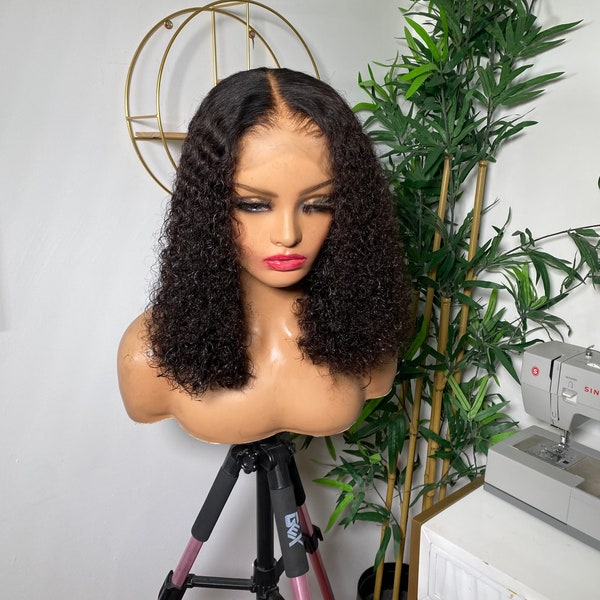 5x5 Closure wig curly hair ready for next day delivery