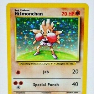 Hitmonlee & Hitmonchan Custom Duo Pokémon Card Art Custom -  Finland