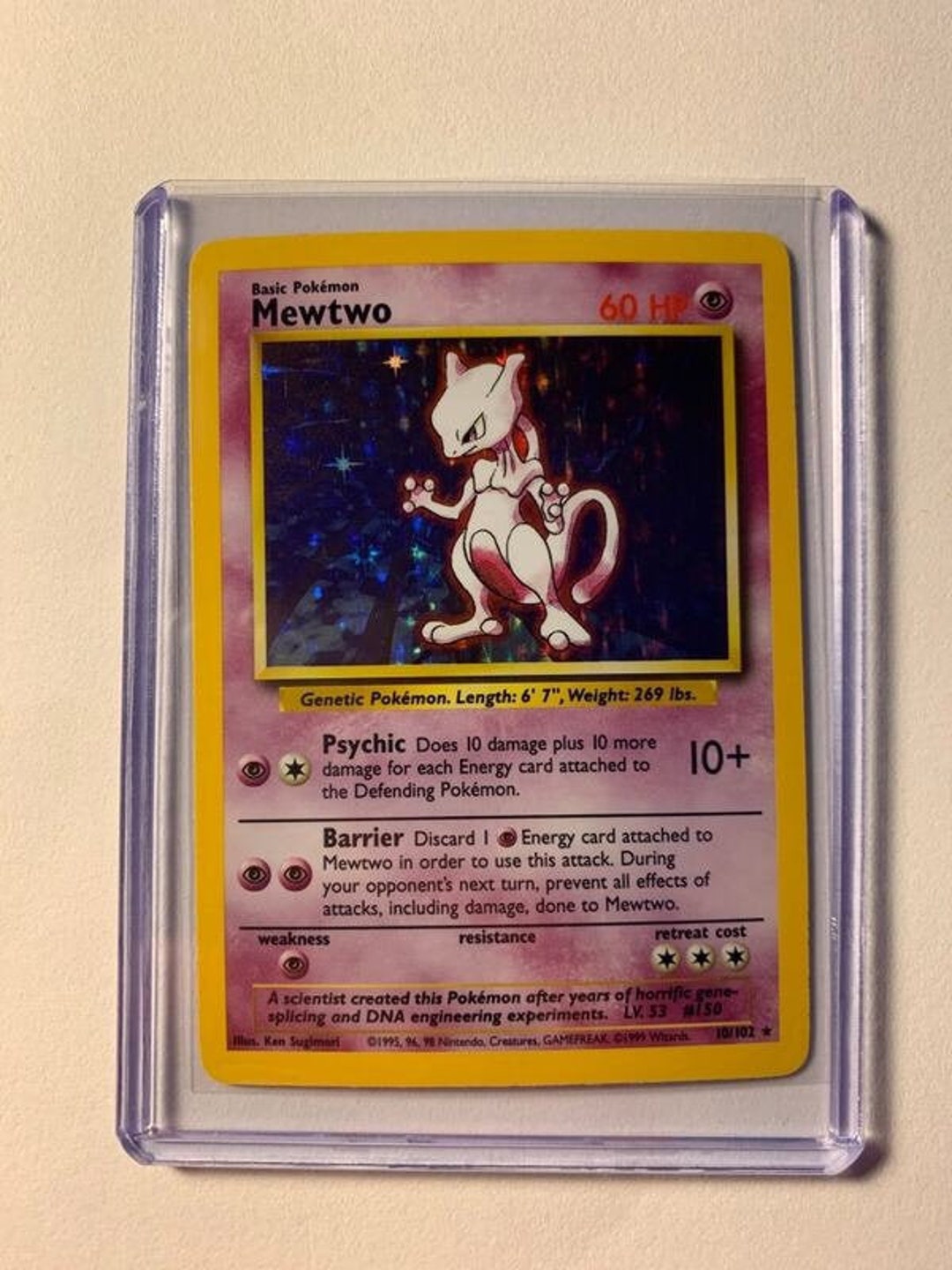 Check the actual price of your Mewtwo 10/102 Pokemon card