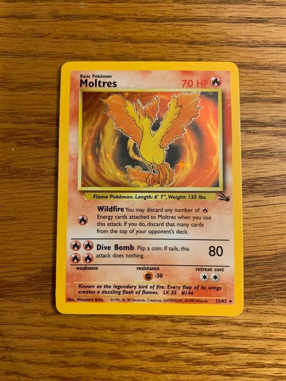 Mavin  🐲🔥MOLTRES EX! #115/112 *SECRET-RARE HOLO⚡FIRE RED LEAF GREEN☘ POKEMON*PSA READY