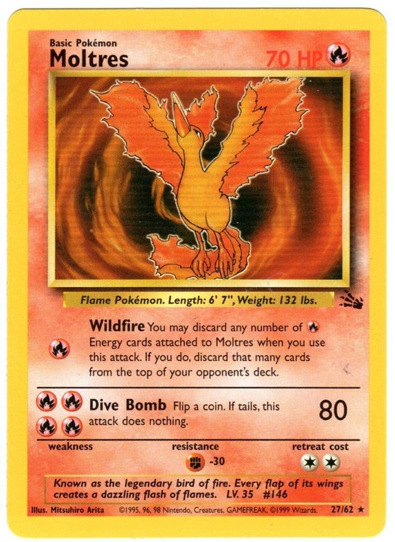 Articuno Moltres Zapdos - Pokemon Go - Foil - Legendary Card Lot - 3 Card  Set