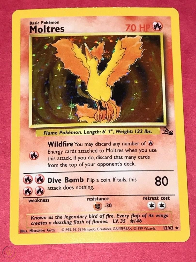 Mavin  🐲🔥MOLTRES EX! #115/112 *SECRET-RARE HOLO⚡FIRE RED LEAF GREEN☘ POKEMON*PSA READY