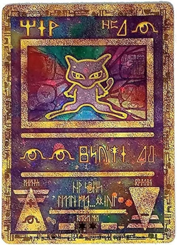 Mew Promo Holofoil Base Promo Rare Pokemon Card REAL MEW CARD 