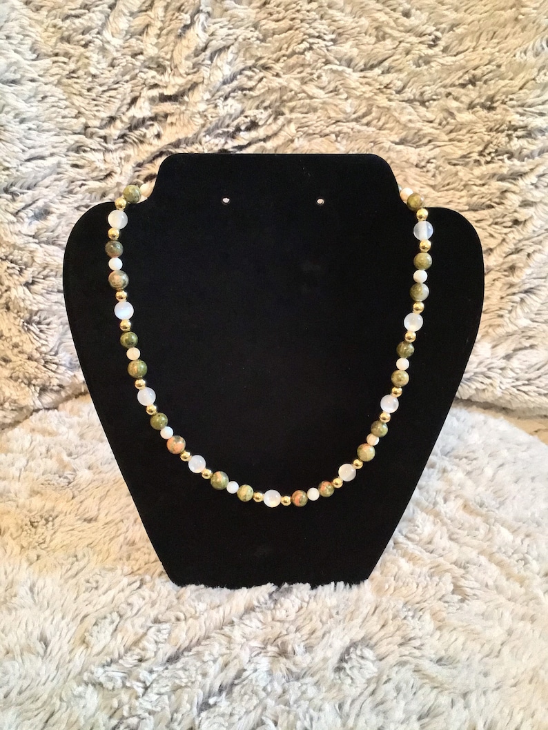 Premium Glass beaded necklace handmade
