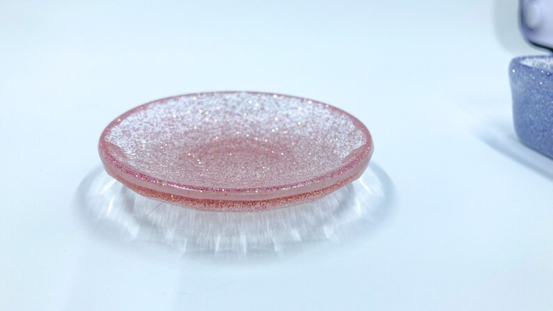 Handmade epoxy resin small trinket boxes set of 3 ring dishes earrings storage jewelry bowls