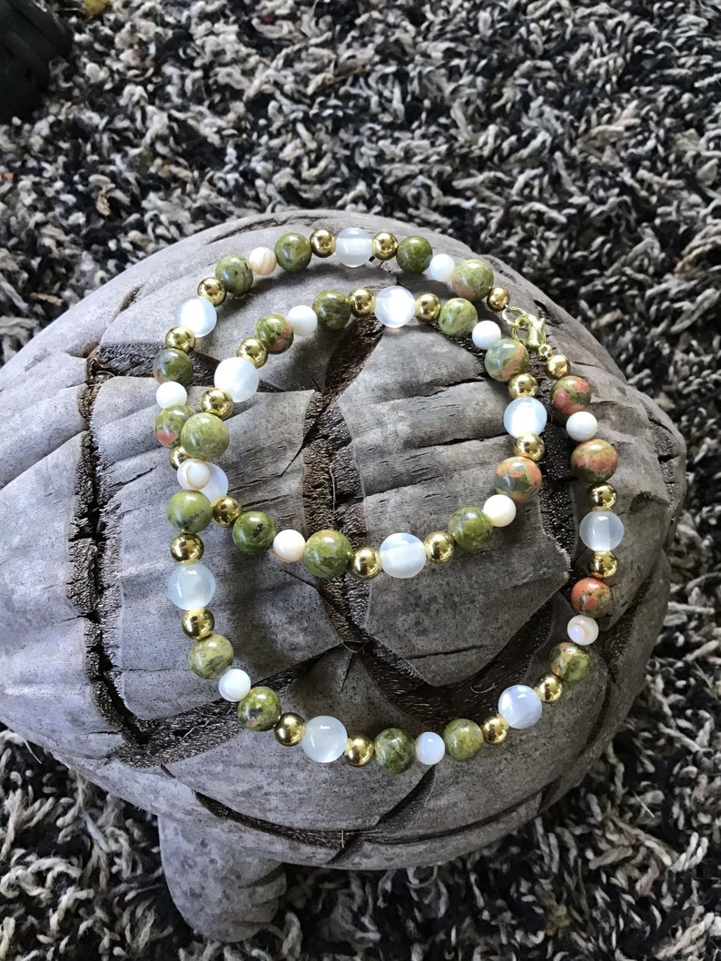 Premium Glass beaded necklace handmade