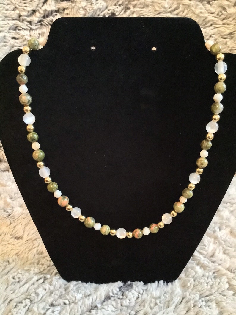 Premium Glass beaded necklace handmade