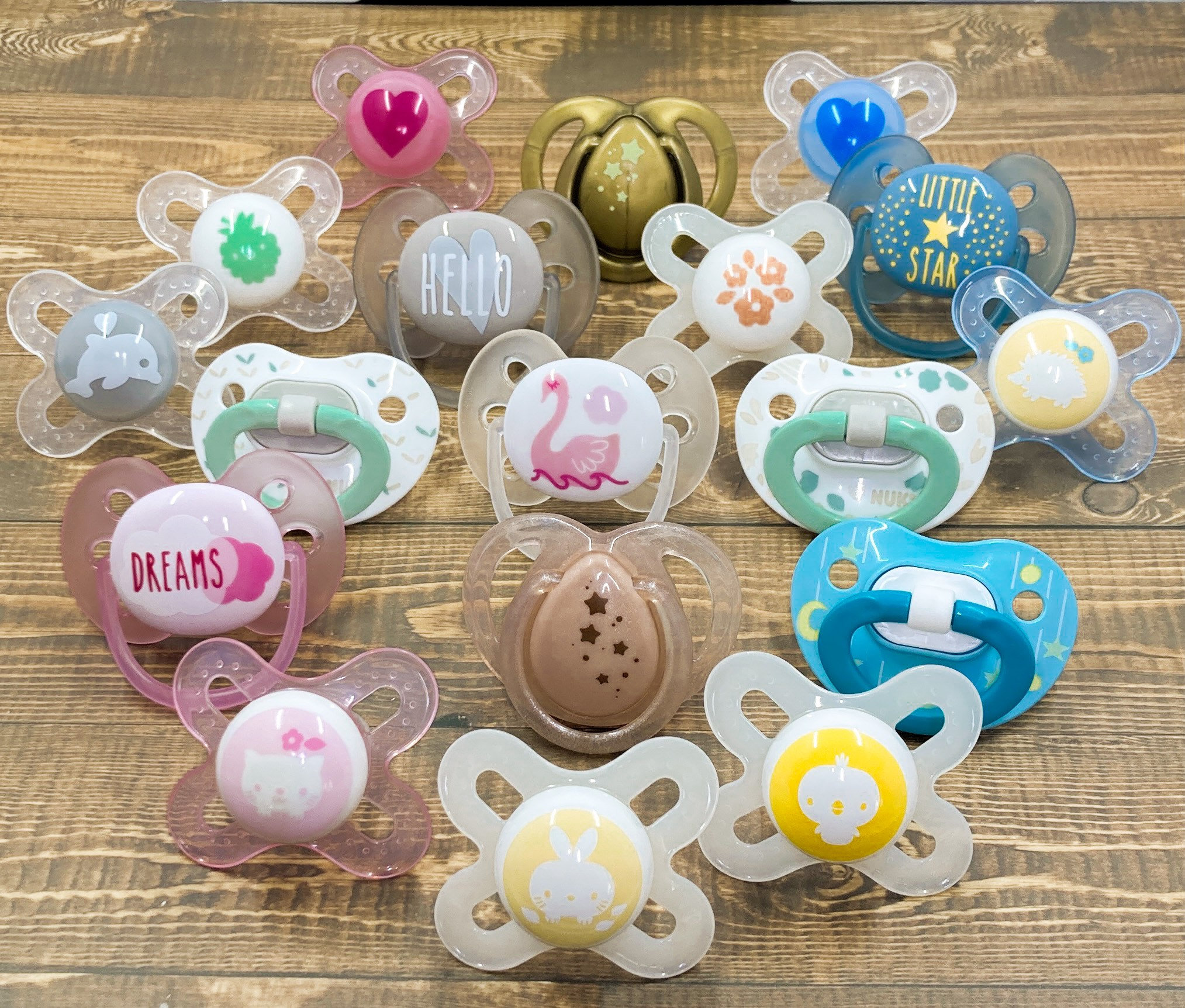 reborn doll with pacifier