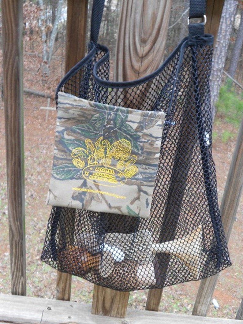 Morel Mushroom Mesh Spore Bag Etsy