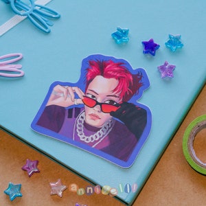 1 baddie mark lee - NCT Kpop Die-Cut Sticker
