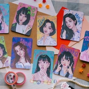 twice!! - Original Kpop Art Photocards