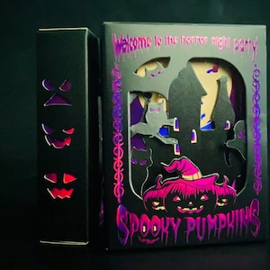 Carte da gioco Spooky Pumpkins Standard, carte da gioco da poker completamente personalizzate e di lusso