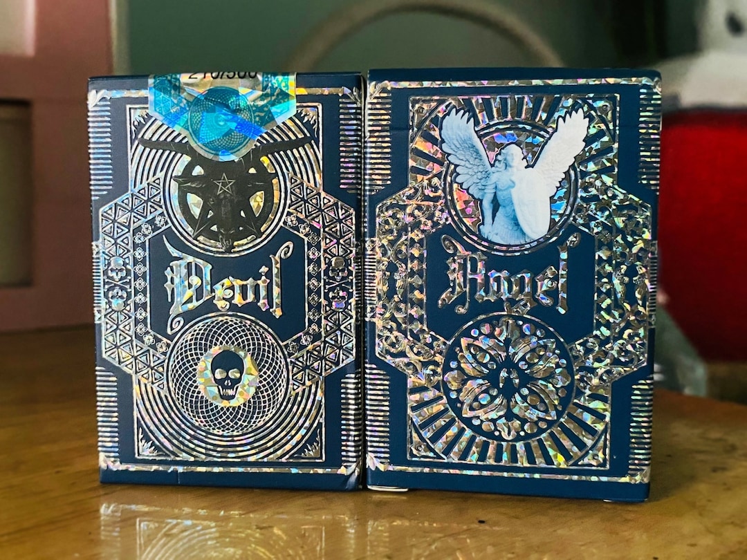 Angel Vs Devil Playing Cards: Luxury Custom Mini Deck - Etsy