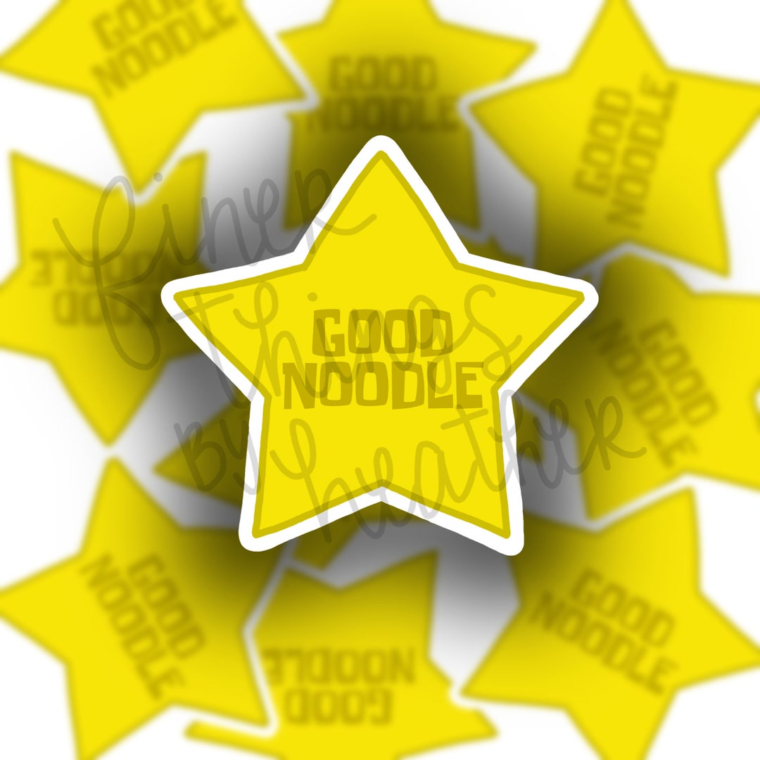 Good Noodle Sticker / Im A Good Noodle / Boating School Sticker