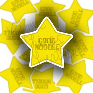 Good Noodle Sticker / I’m A Good Noodle / Boating School Sticker / SpongeBob SquarePants Sticker / Nickelodeon Forever