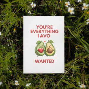 Printable Funny Avocado Card | Instant Download | Naughty Dirty Card | Naughty Valentines Card | Dirty Anniversary Card | Birthday Card