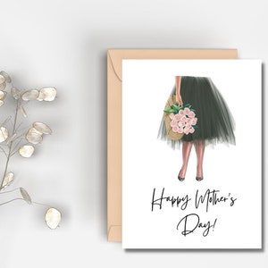 Printable Happy Mother's Day Card | Instant Download | Mom Card | Digital Download | Mum Card | Happy Mother's Day Card | Card For Mom