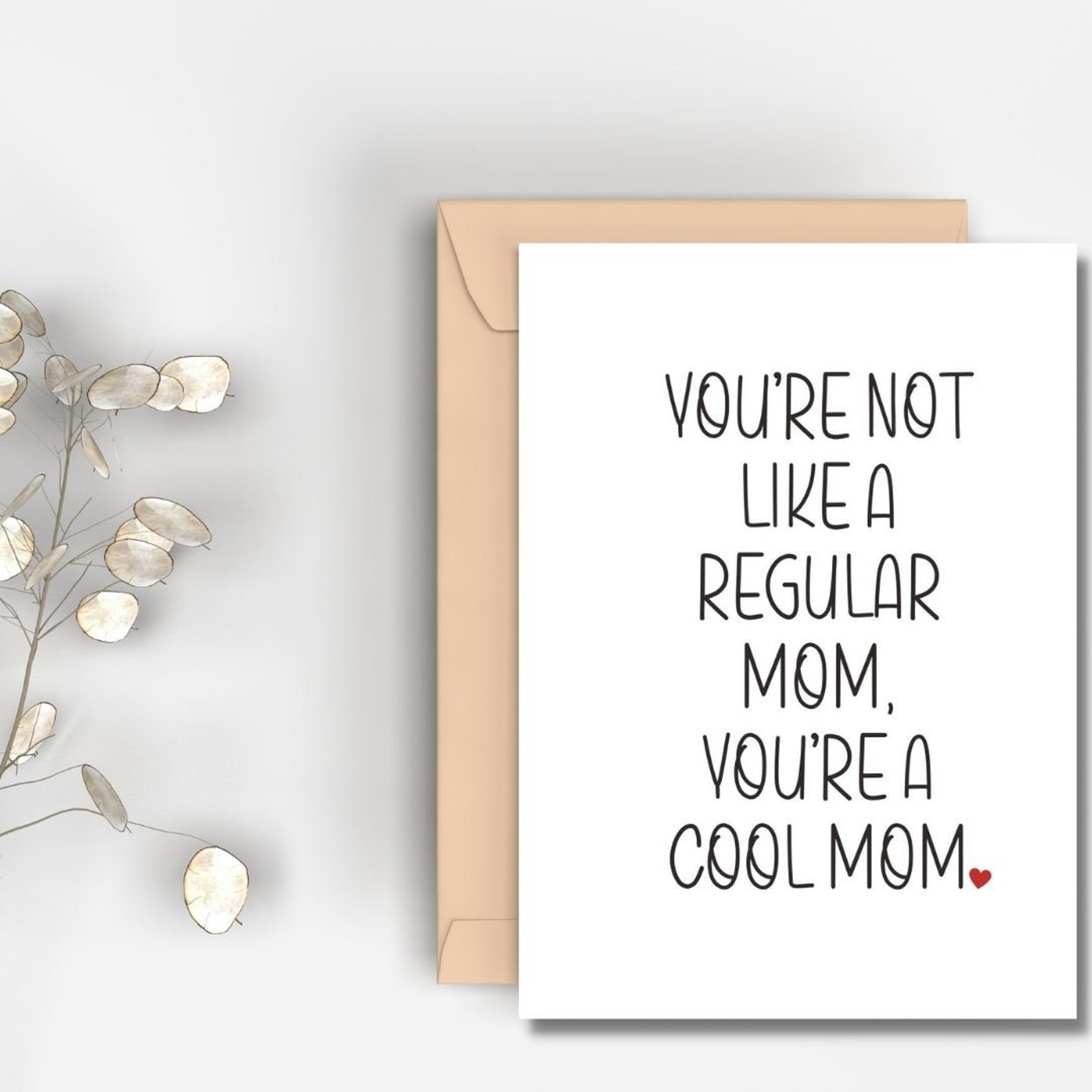 Printable Cool Mom Card | Instant Download | Funny Mom Card | Digital ...