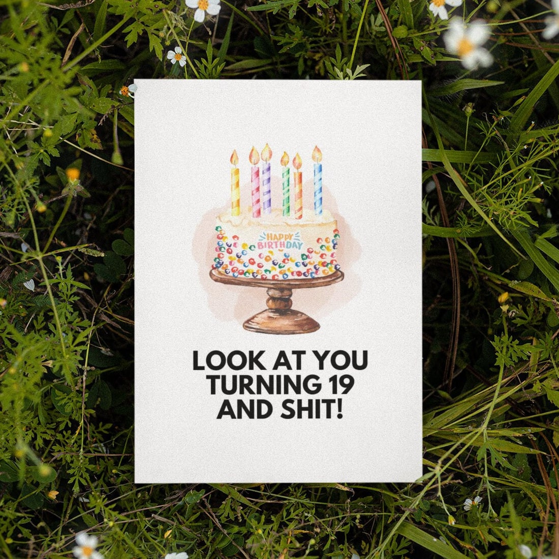 お誕生日カード 19th birthday card - Etsy 日本