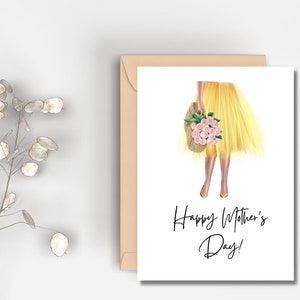 Printable Happy Mother's Day Card | Instant Download | Mom Card | Digital Download | Mum Card | Happy Mother's Day Card | Card For Mom