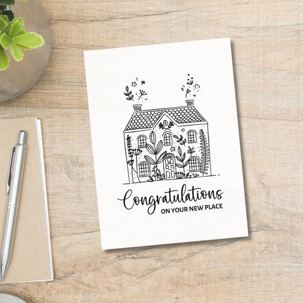 New Home Card - Etsy